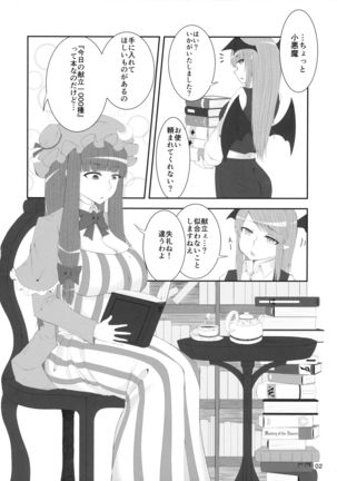 Patchouli no Hitori Ecchi Hon - Page 3