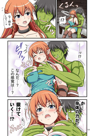 Charisma AV Danyuu ga Zetsurin Orc ni Isekai Tensei Shita Hanashi. Full Color Soushuuhen Page #14