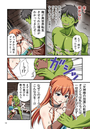 Charisma AV Danyuu ga Zetsurin Orc ni Isekai Tensei Shita Hanashi. Full Color Soushuuhen - Page 13