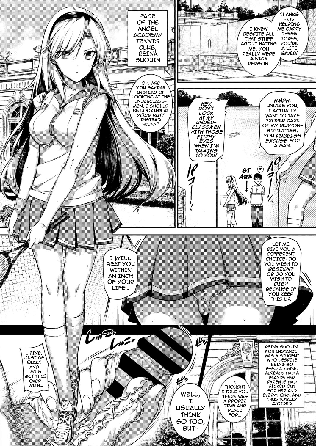 Read Amatsuka Gakuen no Ryoukan Seikatsu | Angel Academy Hardcore Sex Life  3.5-4.5 online for free | Doujin.sexy