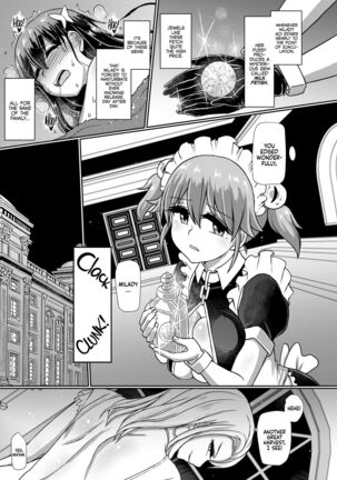 Milk Fetish Futanari Ojousama no Ikena nai sun tome Onanii - Page 17