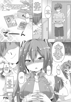 Miku-chan ni Nekomimi toka Plug in Shite Ichaicha Suru Hon | A Book About Installing a Catgirl Plugin and Having Lovey-Dovey Sex With Miku-chan Page #22