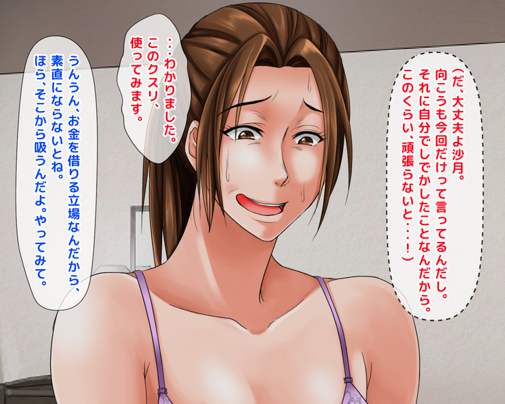Kimeseku Enjo Kousai de Otto ni Ienai Shakkin o Kaeshite Iku Uchi ni, Kimeseku ni Hamatte Iku Hitozuma no Jitsuwa.