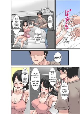 Musuko no Kyokon no Toriko ni Natte Shimatta Chou Binkan Taishitsu no Okaa-san | A Hypersensitive Mom Gets Addicted to Her Son's Big Cock Page #24