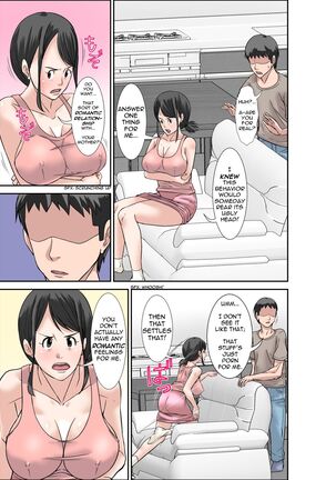 Musuko no Kyokon no Toriko ni Natte Shimatta Chou Binkan Taishitsu no Okaa-san | A Hypersensitive Mom Gets Addicted to Her Son's Big Cock Page #25