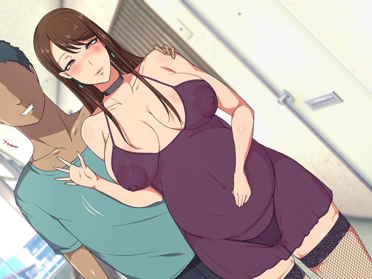 Kodomo o Hoshigaru Bijin na Kyonyuu Wakazuma o Danna ga Shucchou no Aida ni Oniiki Sasete Haramaseta Hanashi