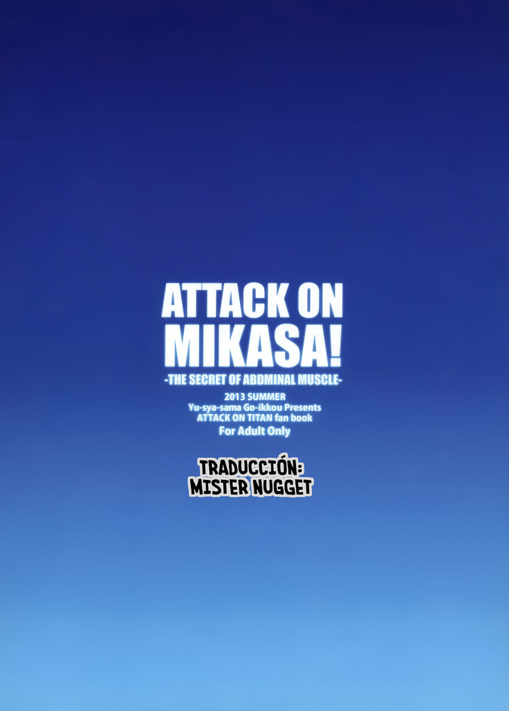 ATTACK ON MIKASA