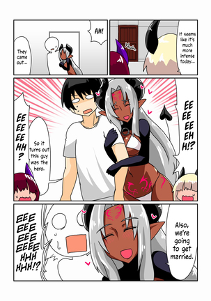 Kasshoku Akuma ni Tsukamatte. | Captured by a Brown Succubus - Page 8