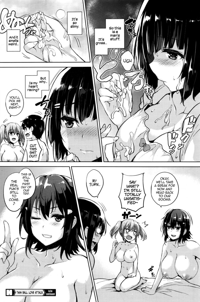 Twin Ball Love Attack Ch. 1-4