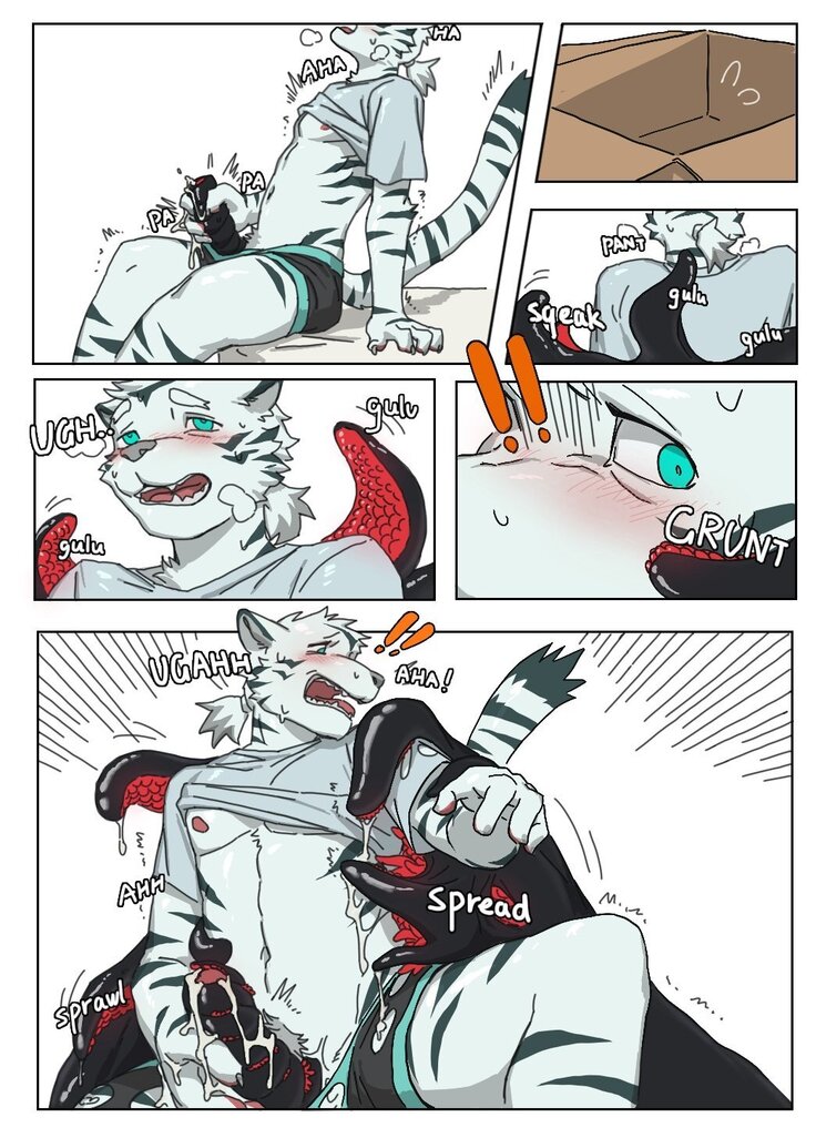 White tiger & Tentacle suit