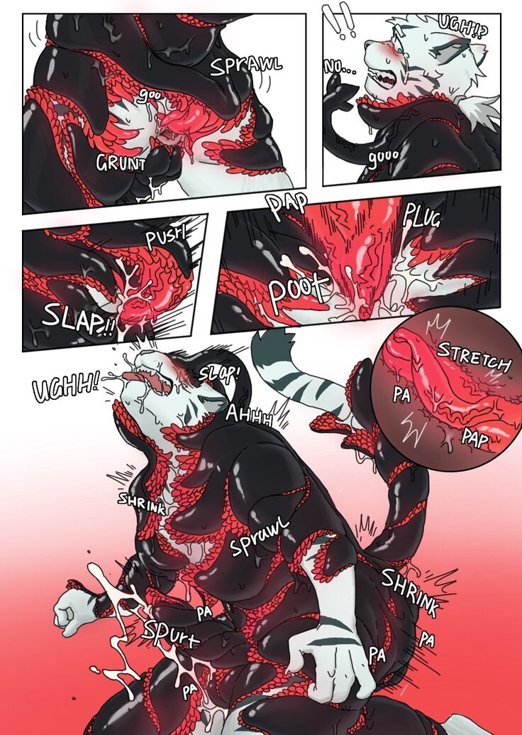 White tiger & Tentacle suit