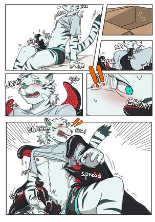 White tiger & Tentacle suit