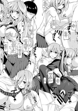 Gobun no Go -Nakano-ke Itsutsugo Harem END- | Five Fifths -Nakano Quintuplets' Harem END- - Page 17