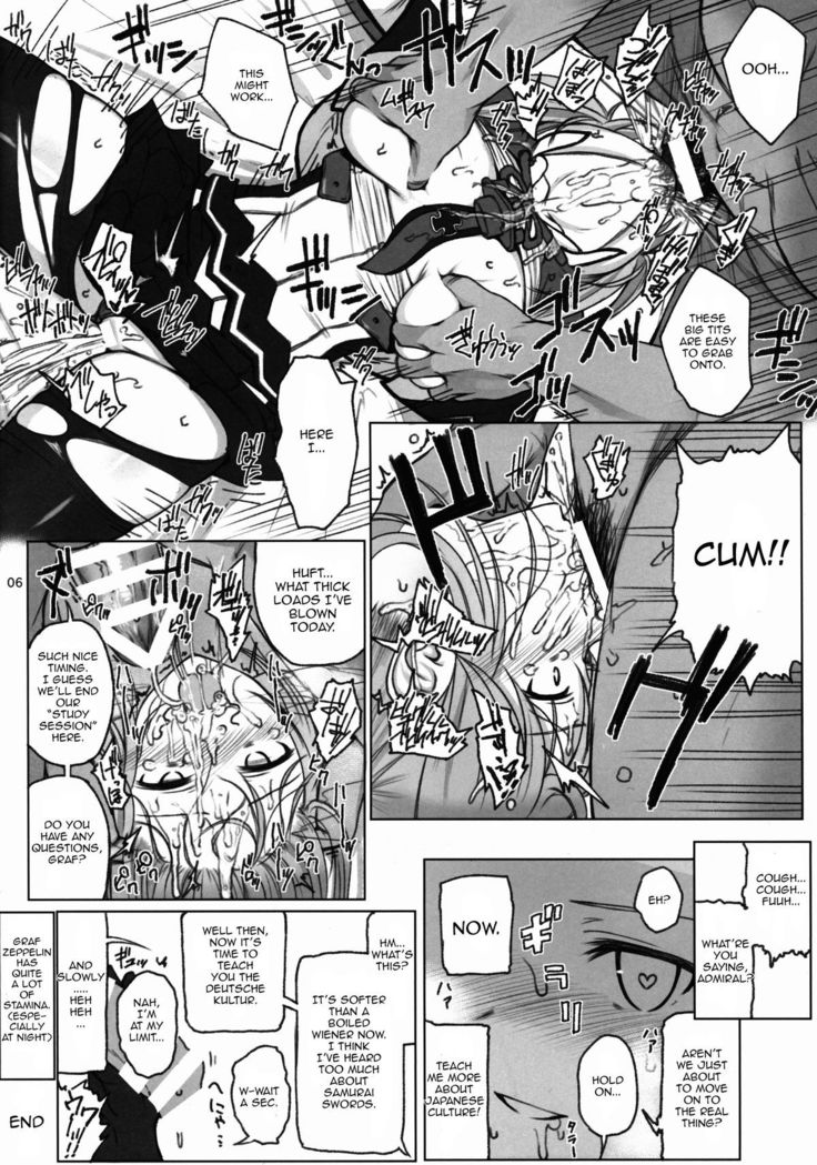 Graf Zeppelin no Wakuwaku ❤ Nihon Bunka Taiken - Nihontou Hen | Graf Zeppelin's Exciting ❤ Japanese Culture Experience - Japanese Sword Arc