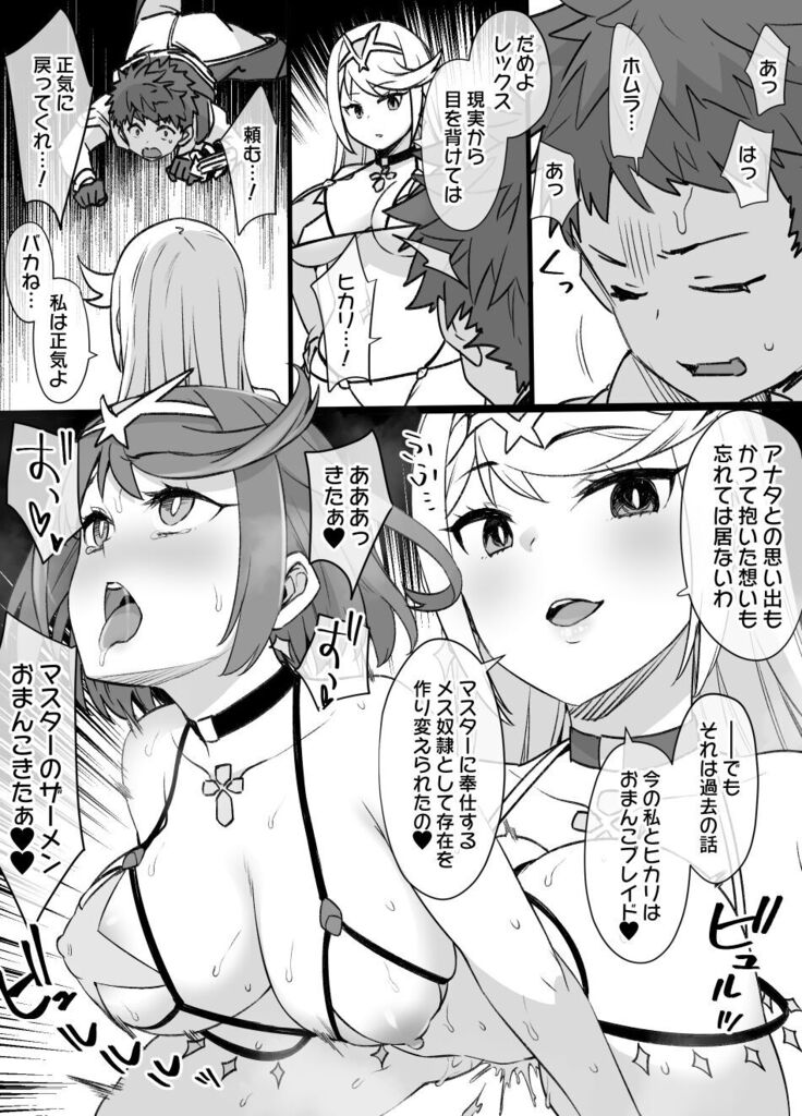 Homura & Hikari Sennou NTR Manga 14P