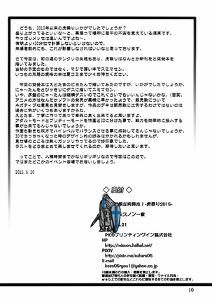 玉砕覚悟な突発本!~虎祭り2015~ Page #10
