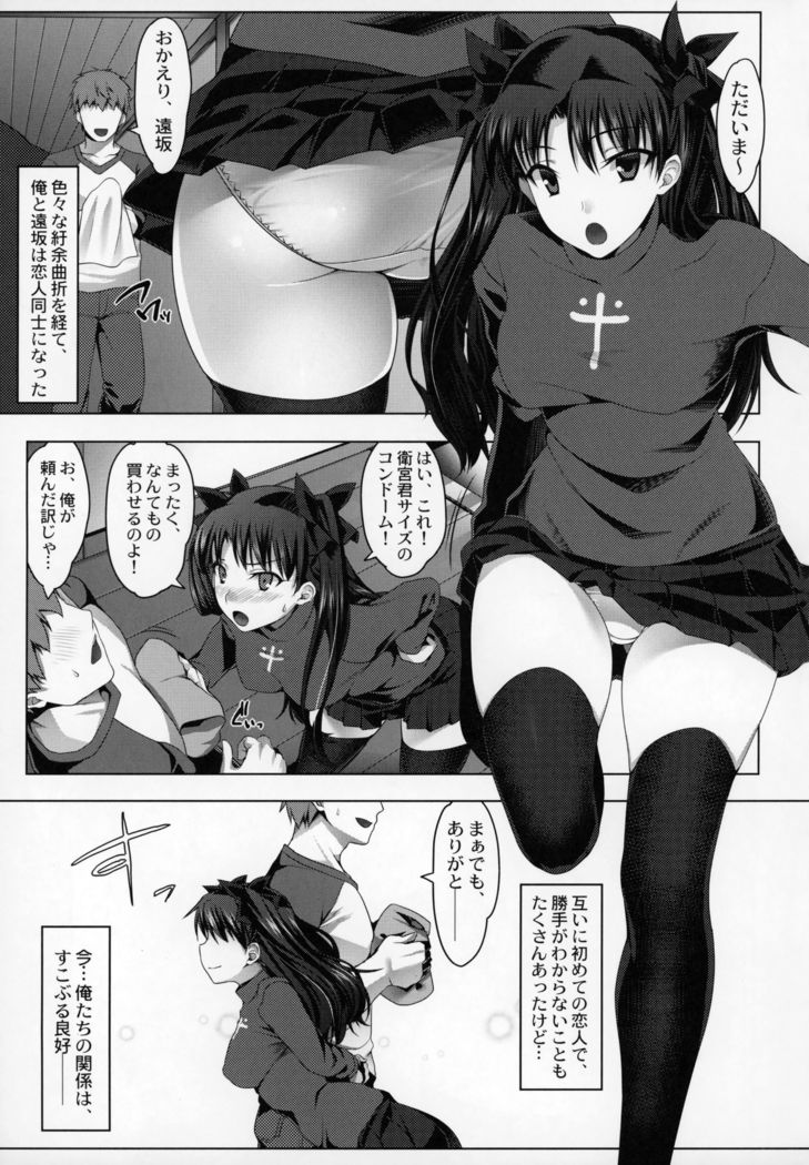 Emiya ke Hutei Koukou Ryouiki ～Tosaka Rin no Baai～