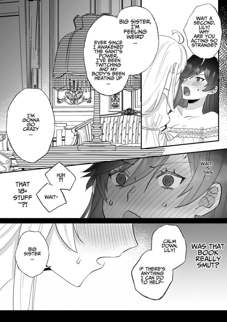 Danzai Route o Kaihi Shiyou to Shita Akuyaku Reijou wa Futanari Seijo no Imouto ni Dekiai Saremashita