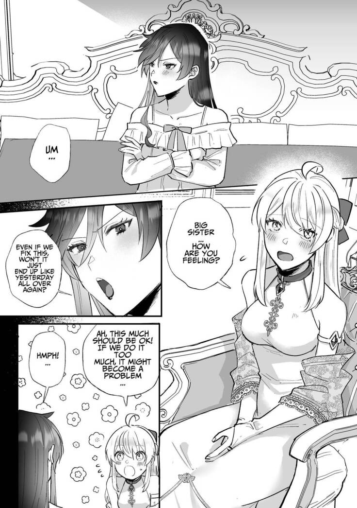 Danzai Route o Kaihi Shiyou to Shita Akuyaku Reijou wa Futanari Seijo no Imouto ni Dekiai Saremashita