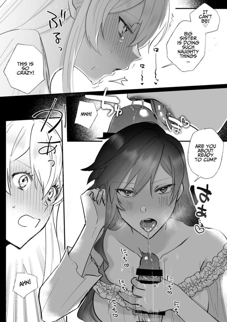 Danzai Route o Kaihi Shiyou to Shita Akuyaku Reijou wa Futanari Seijo no Imouto ni Dekiai Saremashita