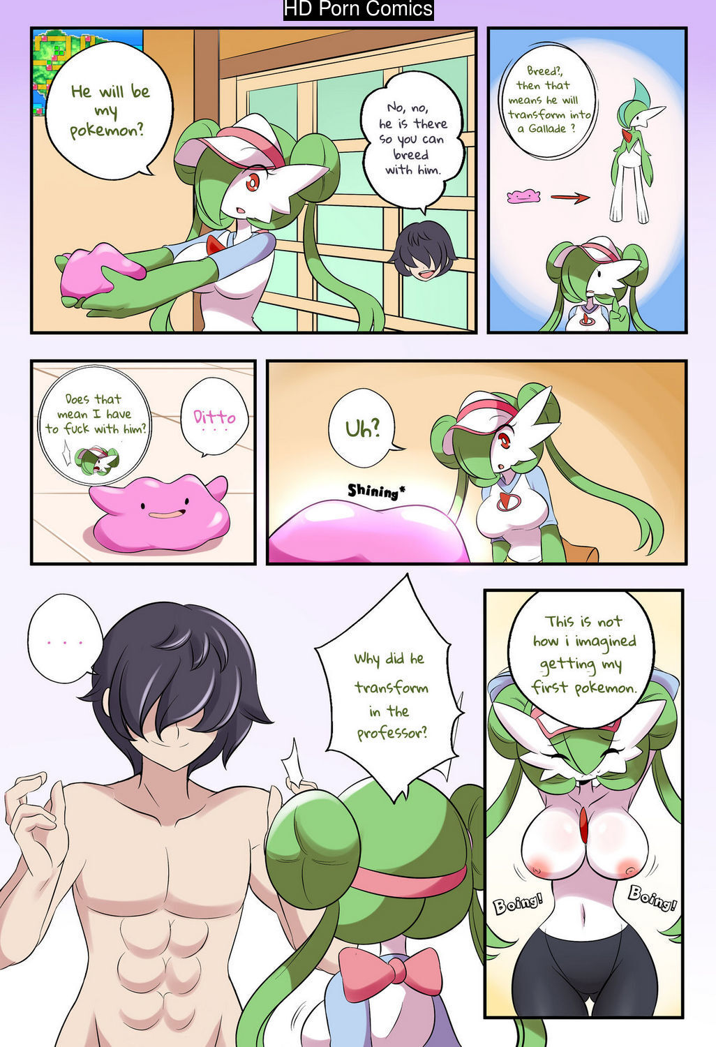 Gardevoir Trainer Comic Porn - Pokemon - Free Hentai