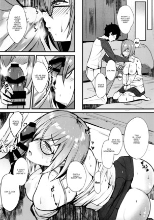 Mash to Koukou Seikatsu Seifuku Hatsu Ecchi Hen | Having a Lewd Highschool Life With Mash Page #10