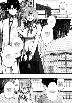 Mash to Koukou Seikatsu Seifuku Hatsu Ecchi Hen | Having a Lewd Highschool Life With Mash