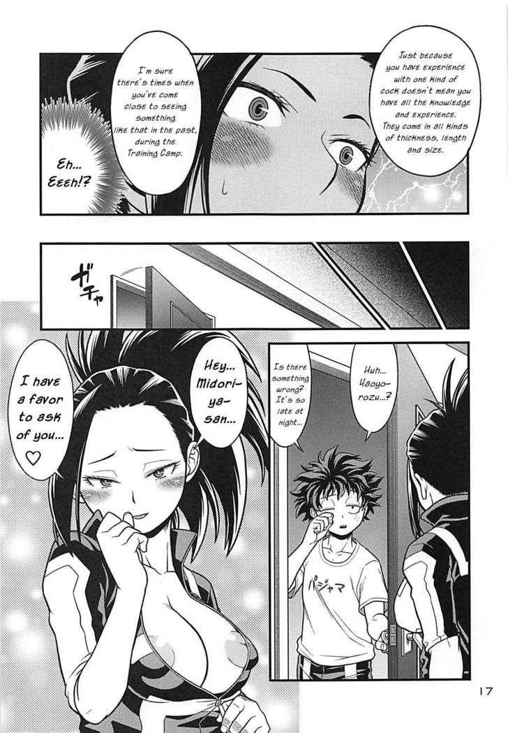 H-ERO!! 4 Yaoyorozu: Coming