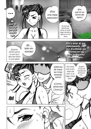 Yukiyanagi no Hon 18 Chun-Li Keiji no Oppai Sousa Page #6