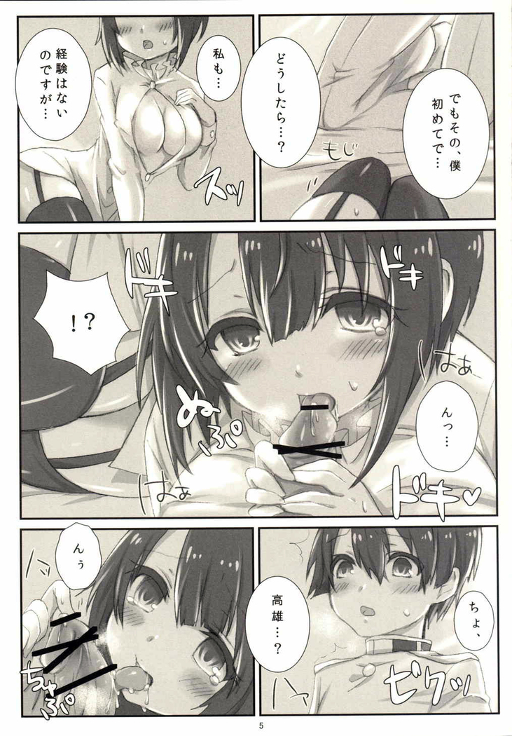 Teitoku no Pantsu o Arau no wa Takao Desu!