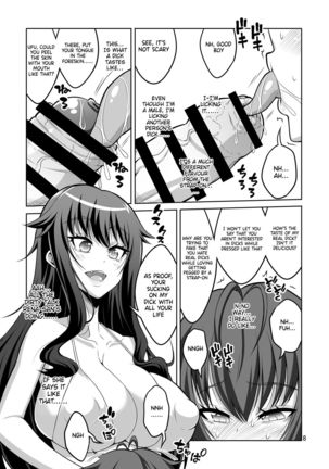 Gyaku Anal Fuuzoku de Futanarijou ni Mesuochi Saserarechatta Otokonoko. - Page 8