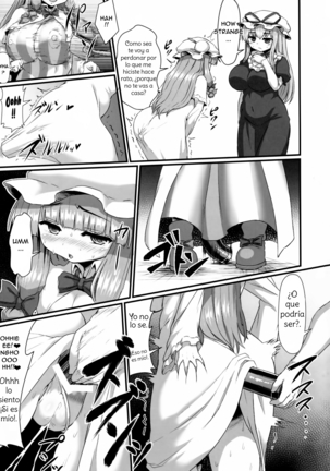 Patchouli no Shiriana Bon | A Book About Patchouli's Asshole.  Spanish - Page 25