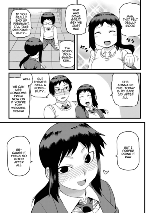 Toshoshitsu no Senpai to. | With the Senpai from the Library Page #24