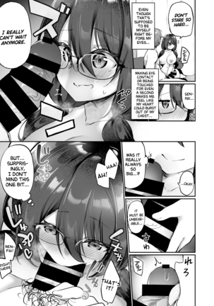 Boku no Koe o Kiku dake de Hatsujou Shichau Yandere Kyonyuu Kouhai ni Karada o Irekaerarete Shimatta! - Page 36