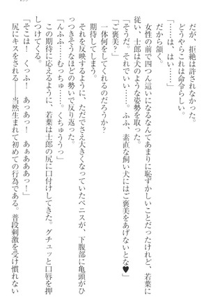 僕の主はトロ顔お嬢様 Page #209