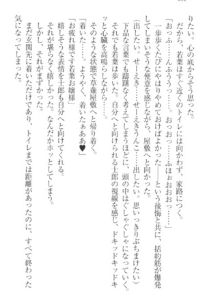 僕の主はトロ顔お嬢様 Page #262