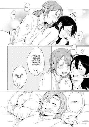 Nico-chan ga Ecchi da! | Nico's Thirsty! Page #14