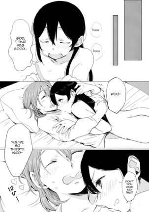 Nico-chan ga Ecchi da! | Nico's Thirsty! Page #24