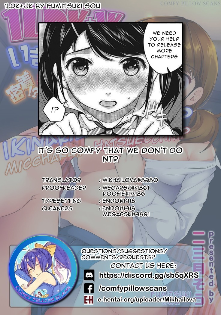 1LDK+JK Ikinari Doukyo? Micchaku!? Hatsu Ecchi!!? Ch. 1-5