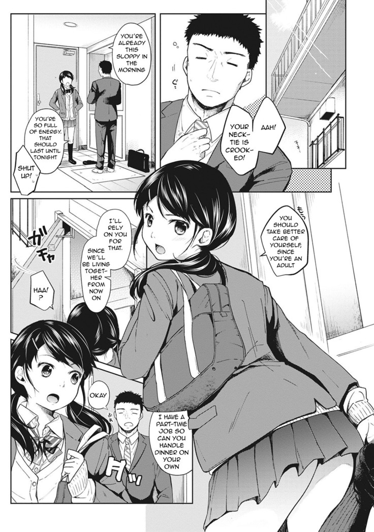 1LDK+JK Ikinari Doukyo? Micchaku!? Hatsu Ecchi!!? Ch. 1-5