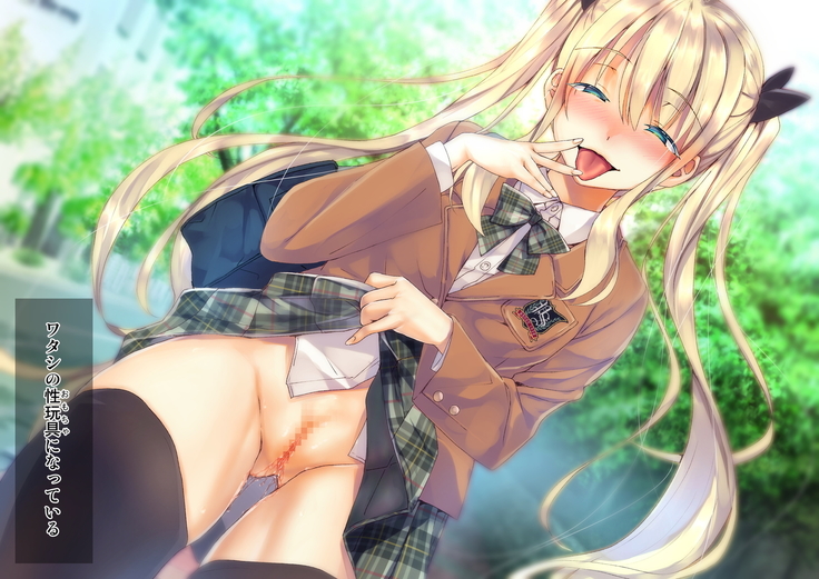 Rin to Shita Kinpatsu Twintail Shoujo ga Omocha ni Narihatete kara