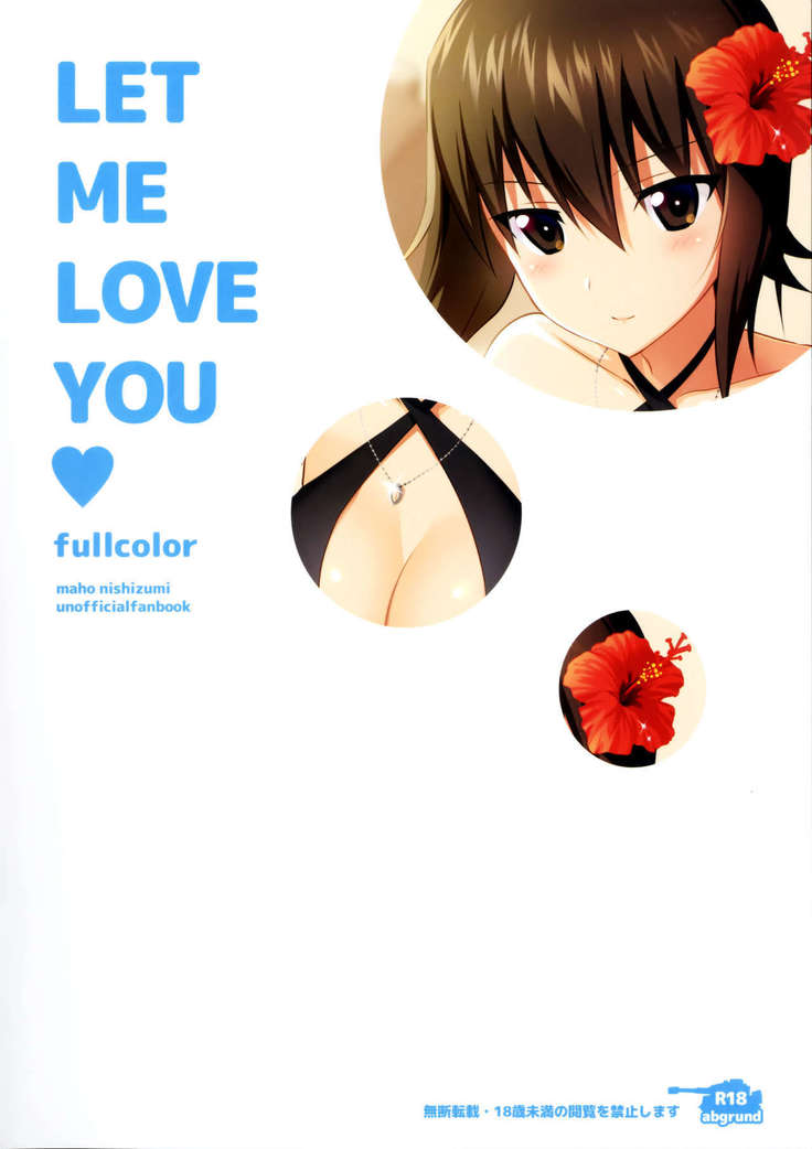 LET ME LOVE YOU fullcolor