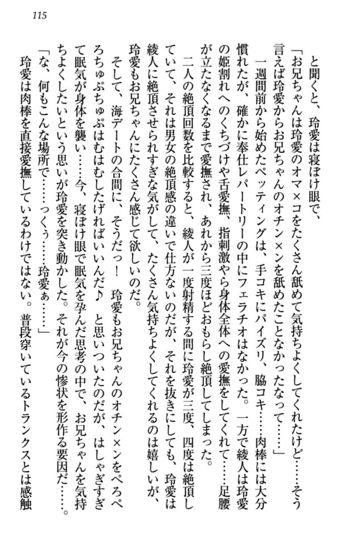 妹とあまいちゃ！