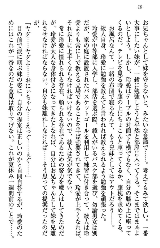 妹とあまいちゃ！