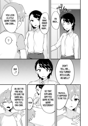 Nyotaika Kyoudai ~Kyoudai de Oppai no Yawarakasa ga Chigau tte Honto!?~ Page #30