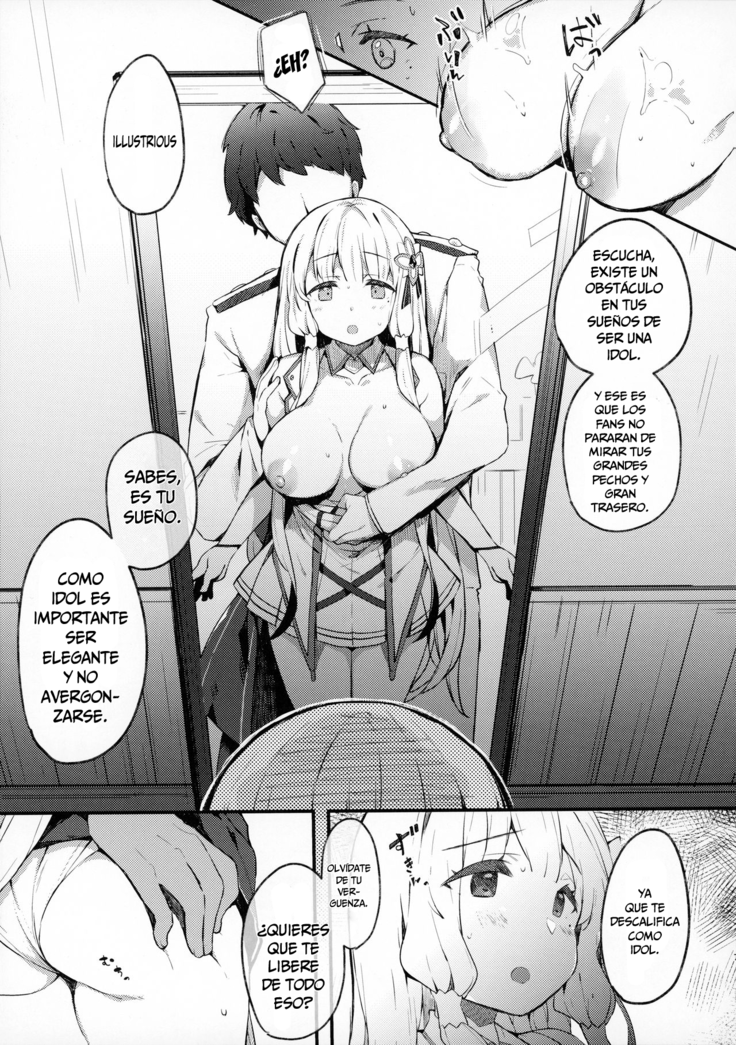 Illustrious to Himitu no Lesson