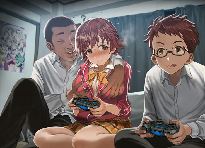 いつも弟の部屋で口淫してくれるパシリの姉ちゃん