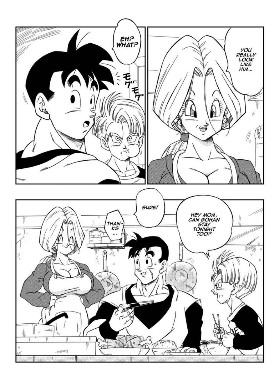 Future Sex!! Gohan Bulma - Dragon Ball - Free Hentai