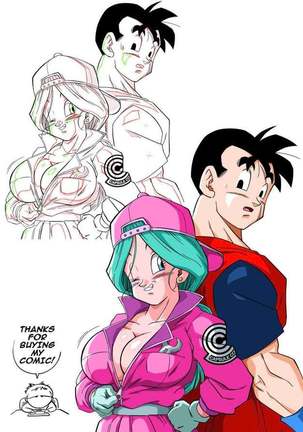 Future Sex!! Gohan Bulma Page #18