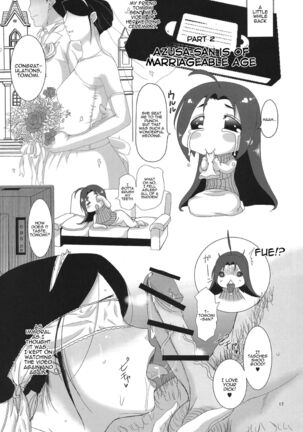 (C87) [Kanimiso-tei (Kusatsu Terunyo)] Azusa-San Maji Tekireiki | Azusa-san is of Marriageable Age (The Idolm@ster) [English] [Panatical] - Page 16